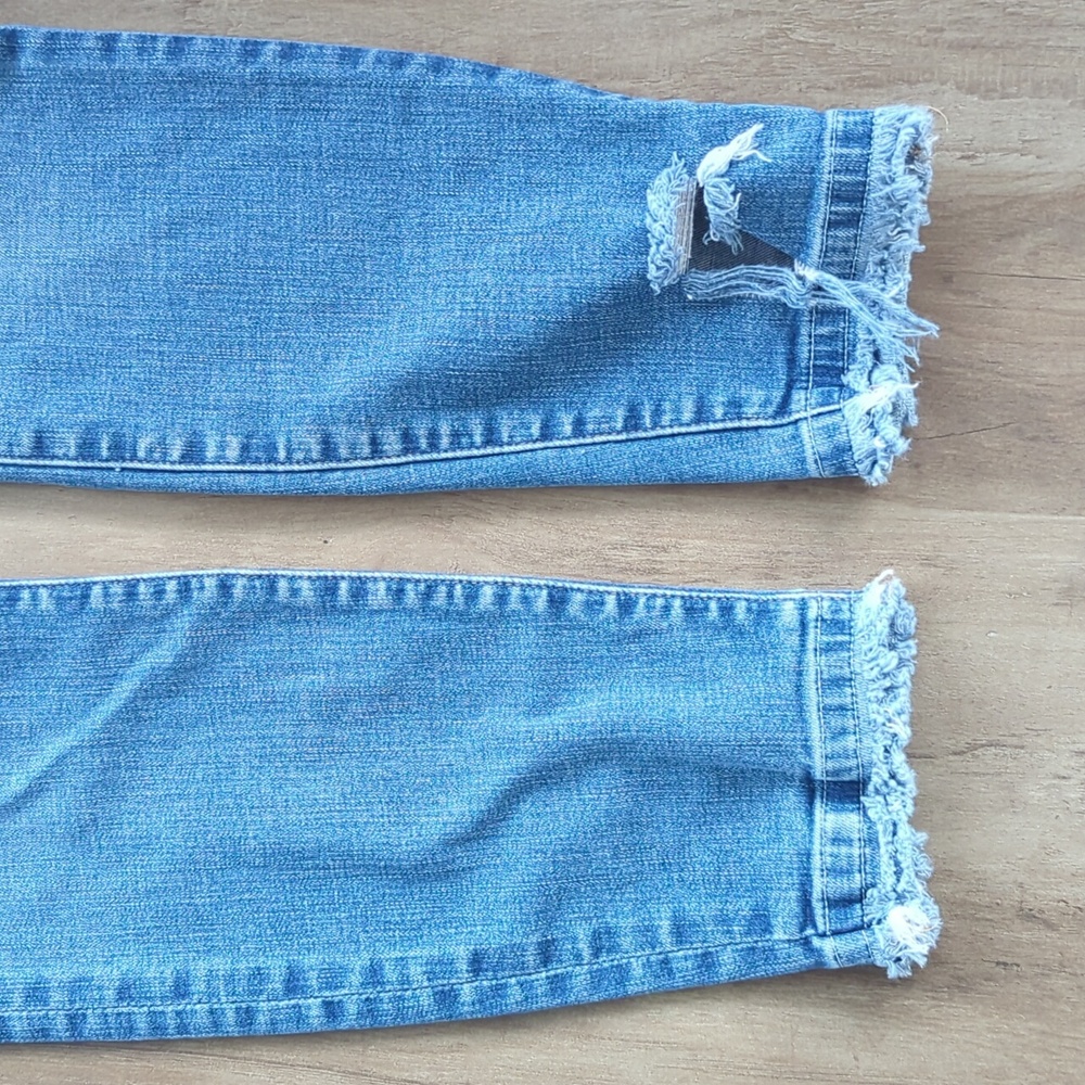 Frame Le Skinny de Jeanna Crop Blue Women's Jeans - Picture 5 of 13